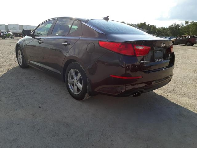 Photo 3 from auction – 2015 KIA OPTIMA LX with VIN 5XXGM4A7XFG447416