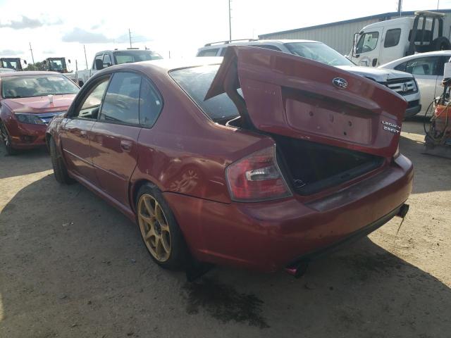 Photo 3 from auction – 2006 SUBARU LEGACY GT with VIN 4S3BL676966204296