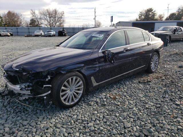 BMW 740 I 2018 with VIN WBA7E2C51JG742108 - Photo from auction