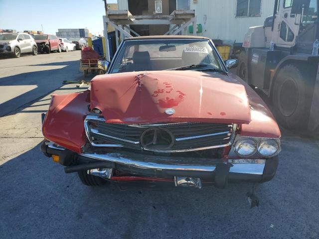 Photo 5 from auction – 1985 MERCEDES-BENZ 380 SL with VIN WDBBA45C5FA033187
