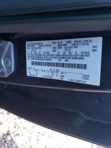 Photo 14 from auction – 2019 FORD ESCAPE SEL with VIN 1FMCU0HD2KUC29876