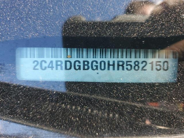 Photo 10 from auction – 2017 DODGE GRAND CARA with VIN 2C4RDGBG0HR582150