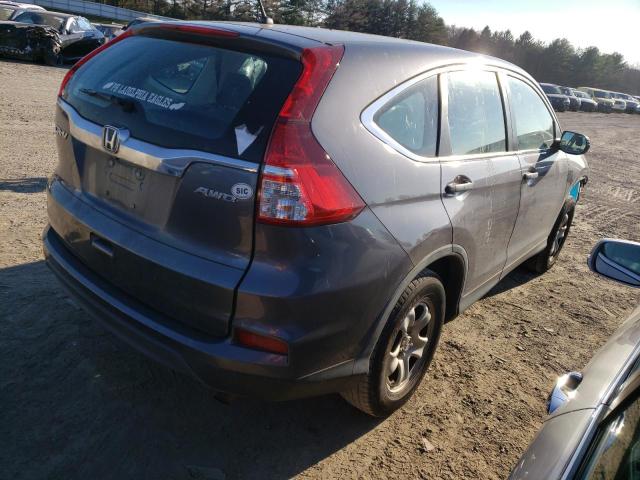 Photo 4 from auction – 2015 HONDA CR-V LX with VIN 5J6RM4H37FL066385
