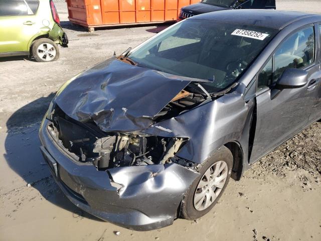 Photo 9 from auction – 2012 HONDA CIVIC LX with VIN 2HGFB2F59CH323113