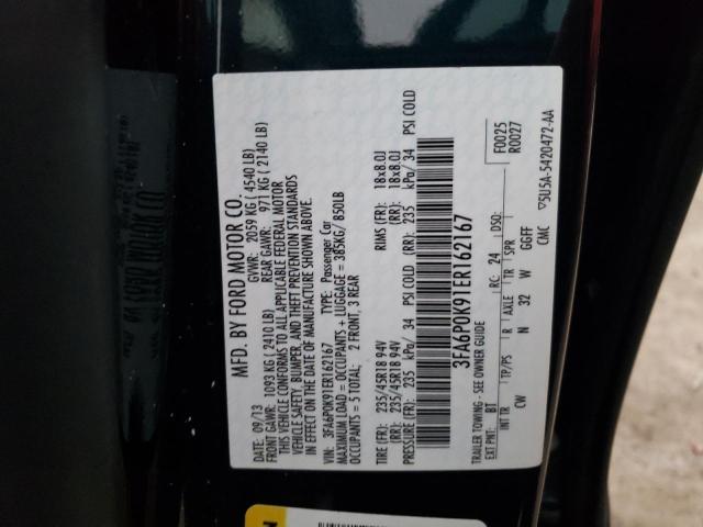 Photo 10 from auction – 2014 FORD FUSION TIT with VIN 3FA6P0K91ER162167