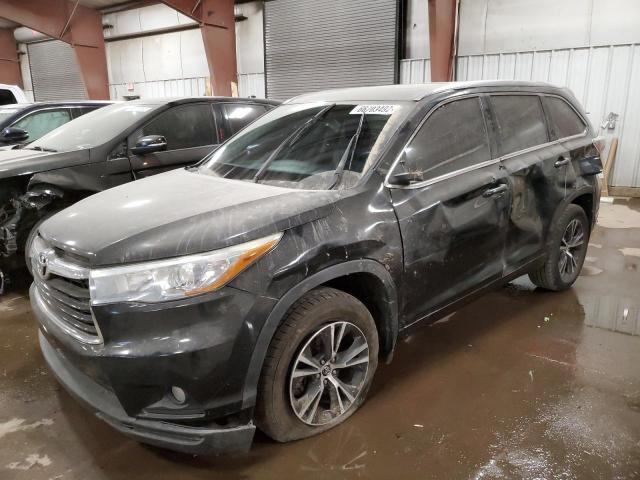 Photo 2 from auction – 2016 TOYOTA HIGHLANDER with VIN 5TDJKRFH6GS247031