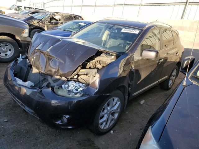 NISSAN ROGUE S 2013 with VIN JN8AS5MV6DW119082 - Photo from auction