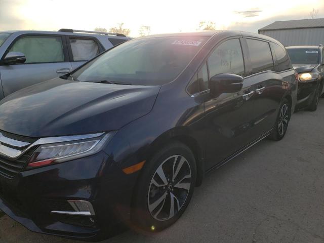 HONDA ODYSSEY EL 2018 with VIN 5FNRL6H91JB101930 - Photo from auction