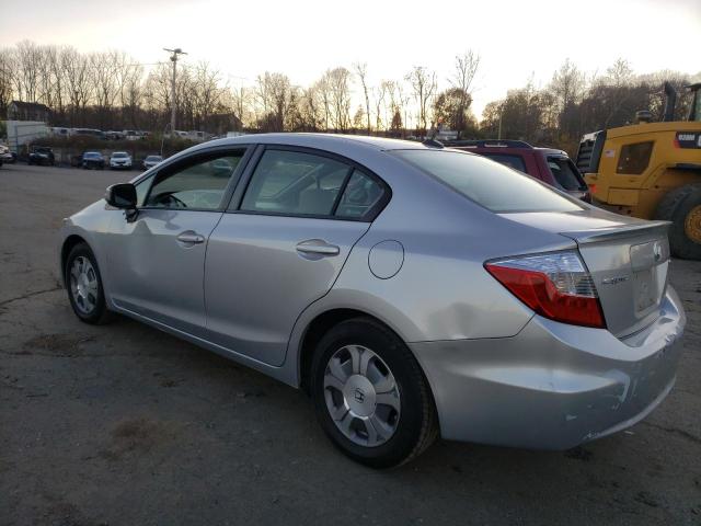 Photo 2 from auction – 2012 HONDA CIVIC HYBR with VIN JHMFB4F24CS007125