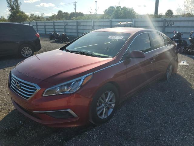 Photo 1 from auction – 2016 HYUNDAI SONATA SE with VIN 5NPE24AF6GH387144