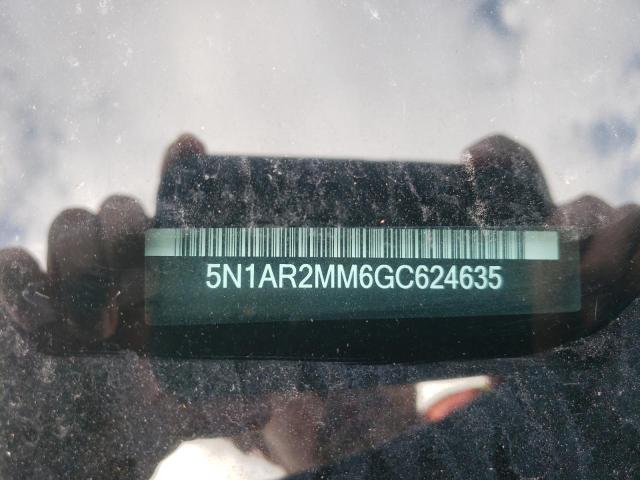 Photo 10 from auction – 2016 NISSAN PATHFINDER with VIN 5N1AR2MM6GC624635