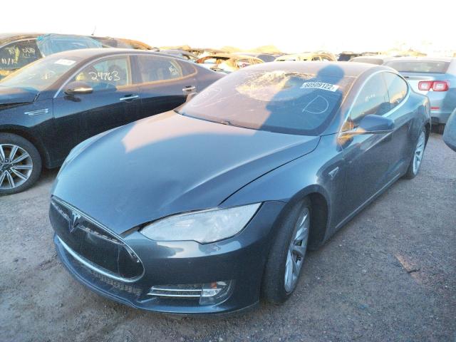 Photo 2 from auction – 2015 TESLA MODEL S with VIN 5YJSA1E1XFF116281