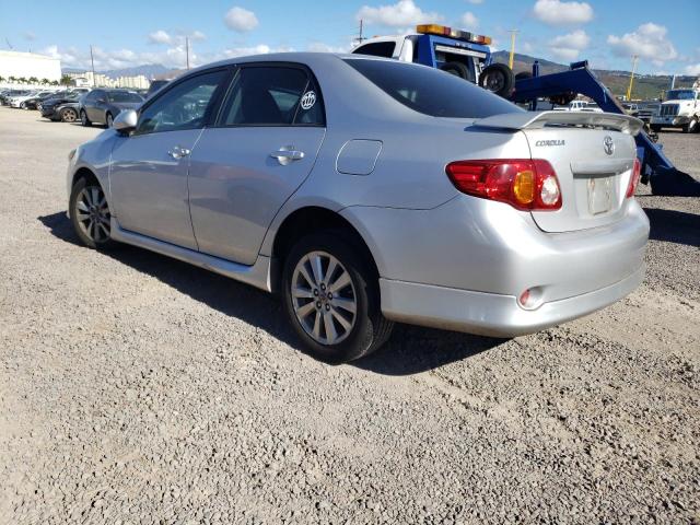 Photo 2 from auction – 2009 TOYOTA COROLLA BA with VIN 1NXBU40E59Z139963