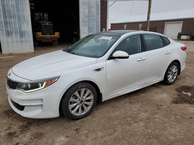 KIA OPTIMA EX 2016 with VIN 5XXGU4L32GG089255 - Photo from auction