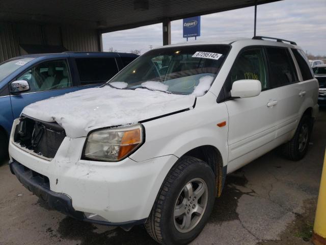 HONDA PILOT 4X4 2006 with VIN 5FNYF18486B014219 - Photo from auction