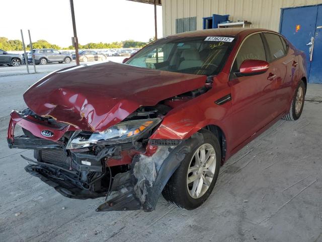 KIA OPTIMA LX 2013 with VIN 5XXGM4A79DG244188 - Photo from auction