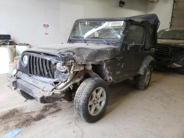 Photo 2 from auction – 2000 JEEP WRANGLER / with VIN 1J4FA59SXYP753069