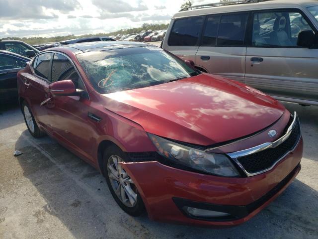 KIA OPTIMA EX 2013 with VIN 5XXGN4A72DG189757 - Photo from auction
