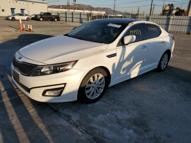 KIA OPTIMA EX 2015 with VIN 5XXGN4A7XFG396965 - Photo from auction
