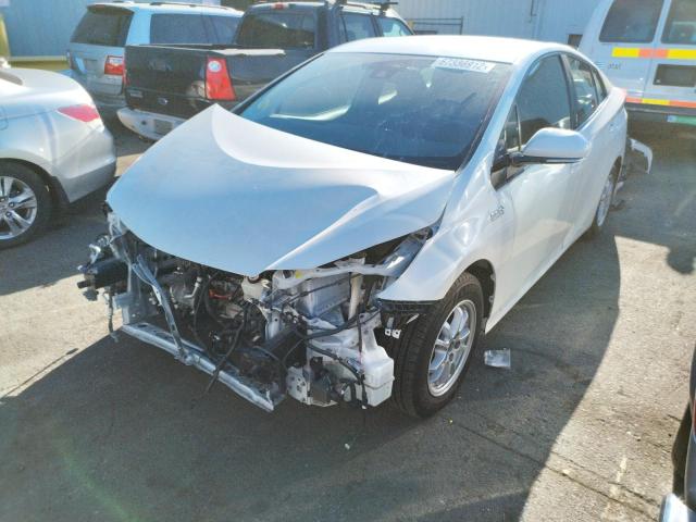 TOYOTA PRIUS PRIM 2017 with VIN JTDKARFP1H3003241 - Photo from auction