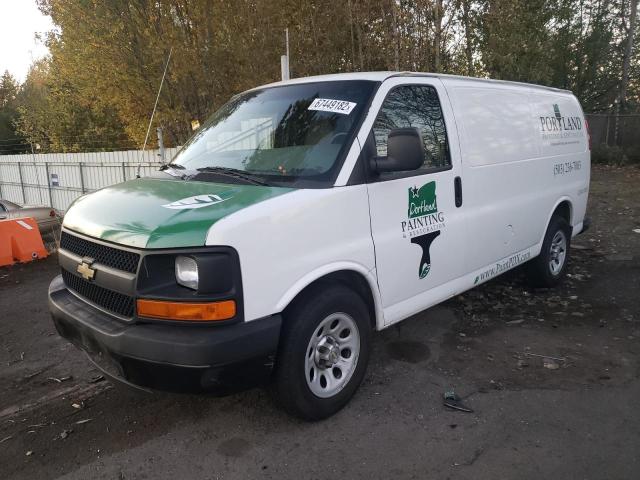 CHEVROLET EXPRESS G1 2013 with VIN 1GCSGAFX0D1131248 - Photo from auction