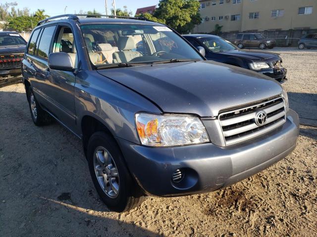 Photo 4 from auction – 2004 TOYOTA HIGHLANDER with VIN JTEDP21A440017420