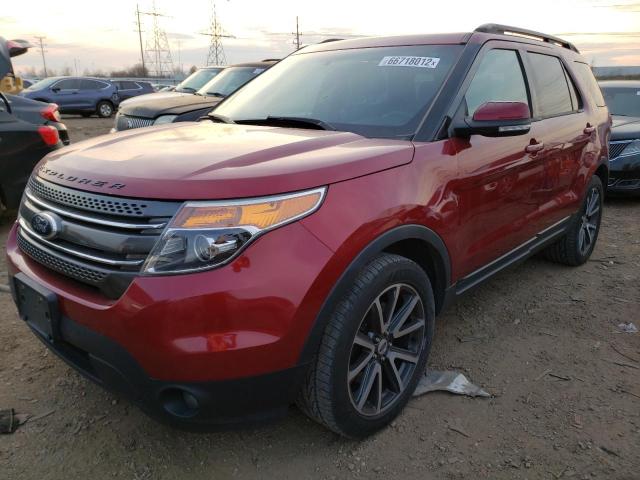 FORD EXPLORER X 2015 with VIN 1FM5K8D82FGA98801 - Photo from auction