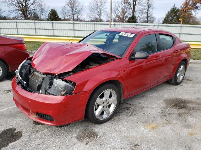 DODGE AVENGER SE 2013 with VIN 1C3CDZAB6DN685317 - Photo from auction