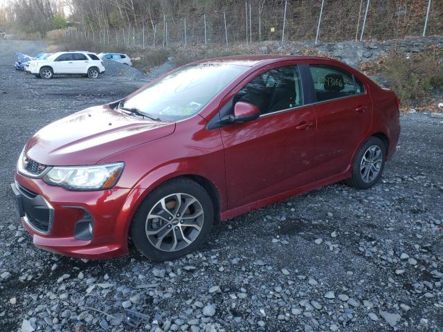CHEVROLET SONIC LT 2017 with VIN 1G1JD5SB8H4118525 - Photo from auction