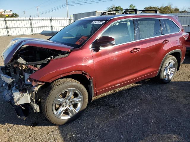 TOYOTA HIGHLANDER 2015 with VIN 5TDDKRFH1FS144627 - Photo from auction