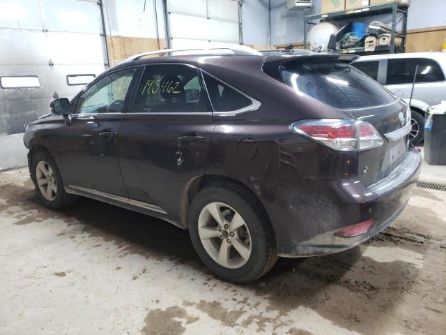 Photo 2 from auction – 2013 LEXUS RX 350 BAS with VIN 2T2BK1BAXDC175183