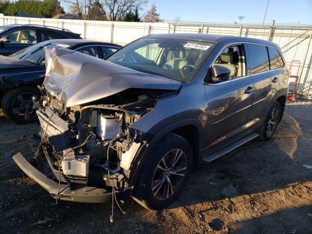 Photo 2 from auction – 2018 TOYOTA HIGHLANDER with VIN 5TDBZRFH5JS818273