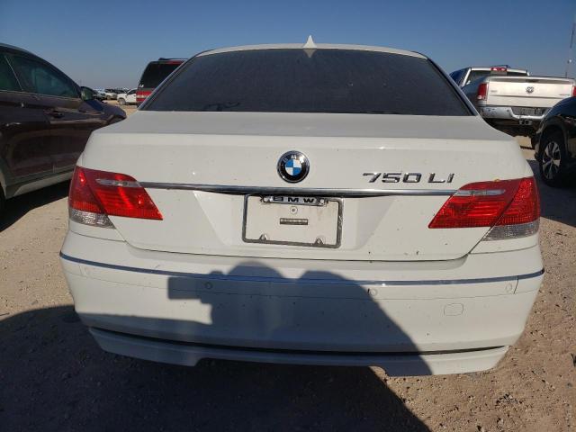 Photo 6 from auction – 2007 BMW 750 with VIN WBAHN83587DT67108