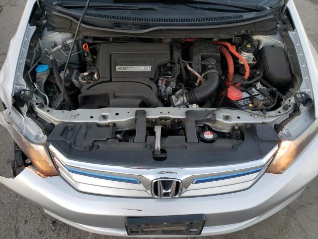 Photo 11 from auction – 2012 HONDA CIVIC HYBR with VIN JHMFB4F24CS007125