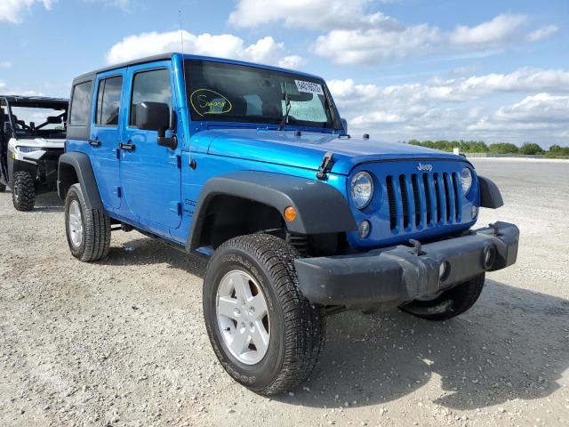 Photo 1 from auction – 2016 JEEP WRANGLER U with VIN 1C4BJWDGXGL117349