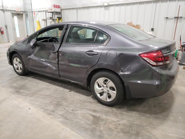 Photo 2 from auction – 2014 HONDA CIVIC LX with VIN 19XFB2F55EE025400