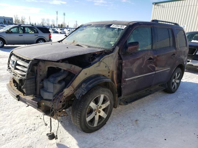 Photo 1 from auction – 2013 HONDA PILOT TOUR with VIN 5FNYF4H92DB502981