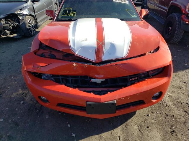Photo 11 from auction – 2011 CHEVROLET CAMARO LT with VIN 2G1FF1ED9B9142407