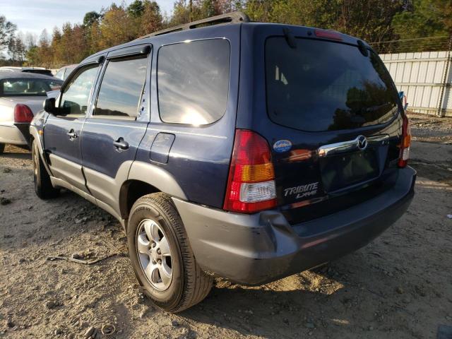 Photo 3 from auction – 2002 MAZDA TRIBUTE LX with VIN 4F2YU09102KM50225
