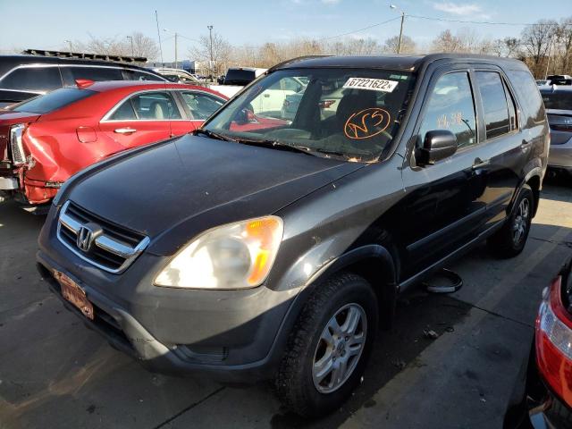 HONDA CR-V EX 2002 with VIN JHLRD78892C030648 - Photo from auction