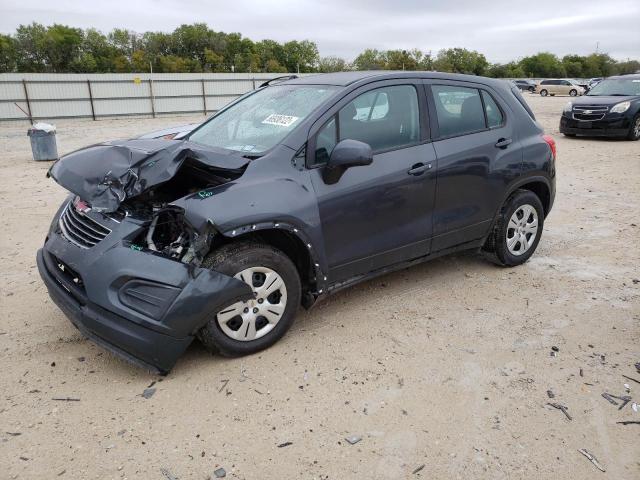CHEVROLET TRAX LS 2016 with VIN 3GNCJKSB9GL279649 - Photo from auction
