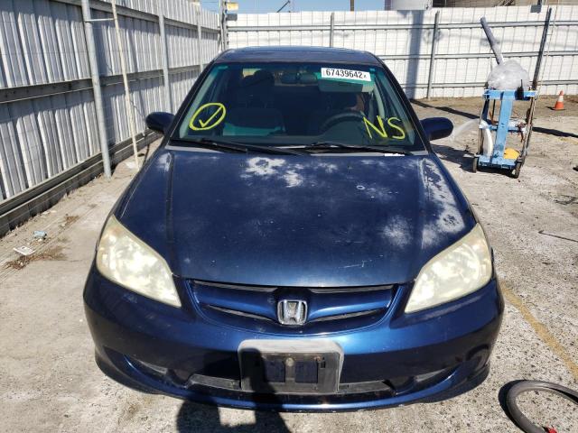 Photo 5 from auction – 2005 HONDA CIVIC EX with VIN 2HGES26795H514174
