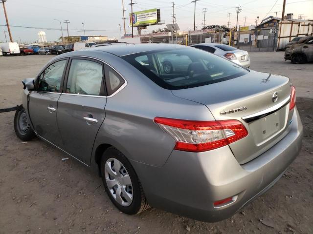 Photo 2 from auction – 2013 NISSAN SENTRA S with VIN 3N1AB7AP1DL663446