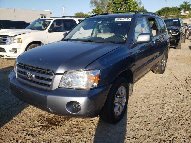 TOYOTA HIGHLANDER 2004 with VIN JTEDP21A440017420 - Photo from auction