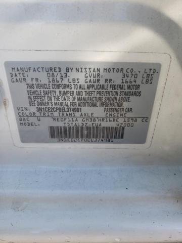 Photo 10 from auction – 2014 NISSAN VERSA NOTE with VIN 3N1CE2CP0EL374981