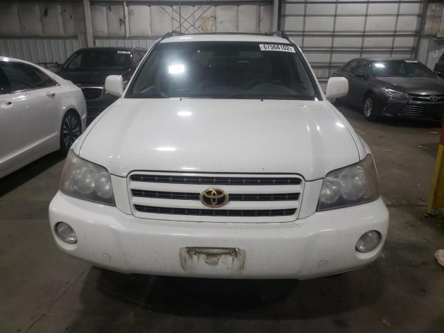 Photo 5 from auction – 2001 TOYOTA HIGHLANDER with VIN JTEHF21A510004563
