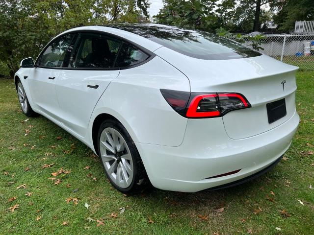 Photo 3 from auction – 2022 TESLA MODEL 3 with VIN 5YJ3E1EA9NF188676