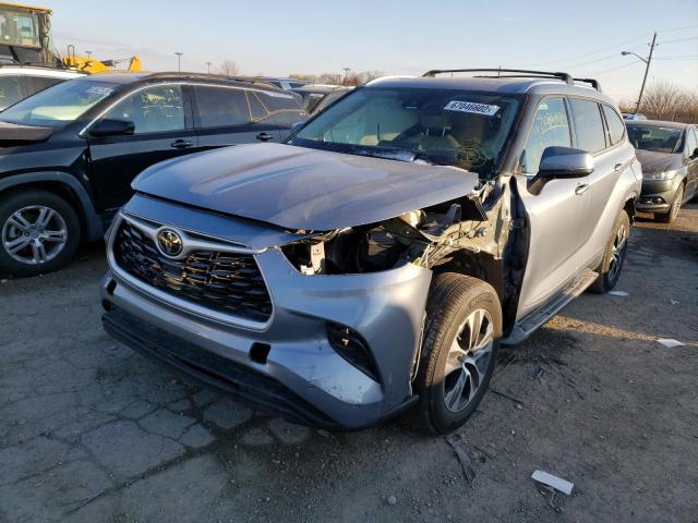 Photo 2 from auction – 2021 TOYOTA HIGHLANDER with VIN 5TDHZRBH4MS084214