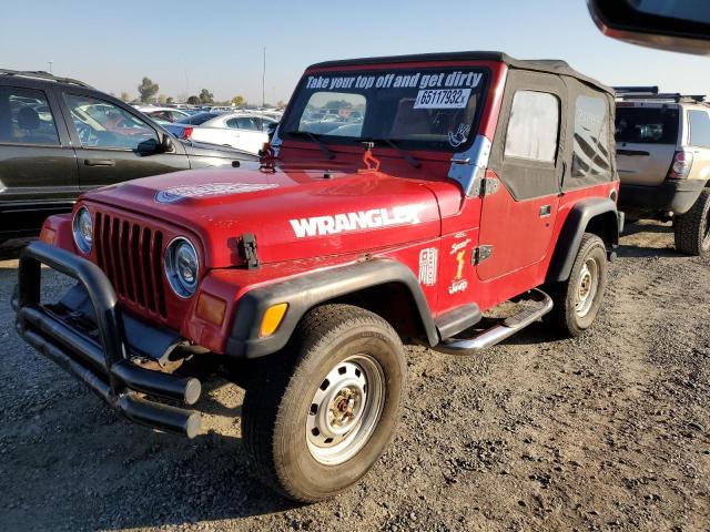 JEEP WRANGLER / 2001 with VIN 1J4FA49S61P302804 - Photo from auction