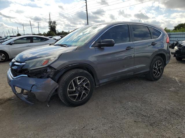 Photo 1 from auction – 2016 HONDA CR-V SE with VIN 2HKRM3H46GH527137